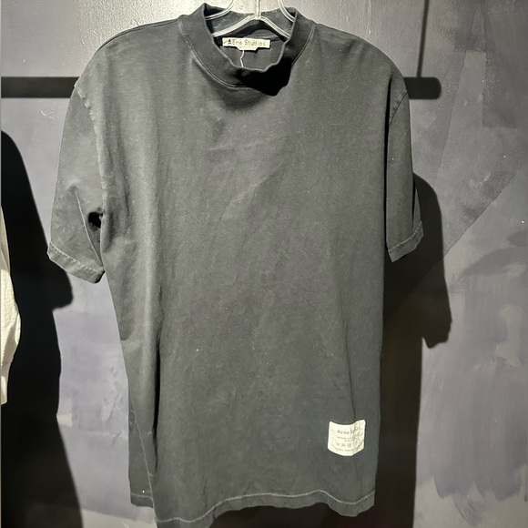 Black Acne SS T-Shirt - Picture 1 of 3